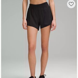 Black Lululemon Athletic Shorts